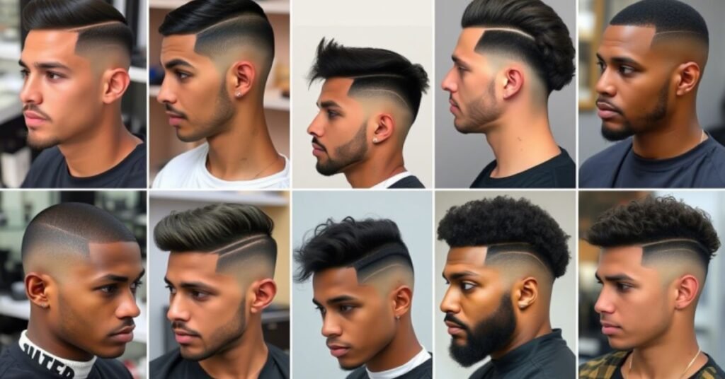 Fade haircuts for black men