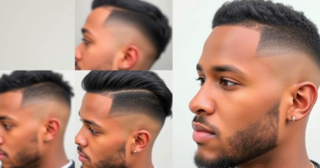 Fade haircuts for black men