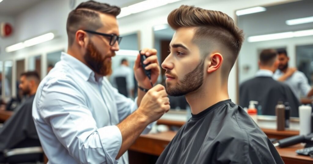 Fade haircuts for black men