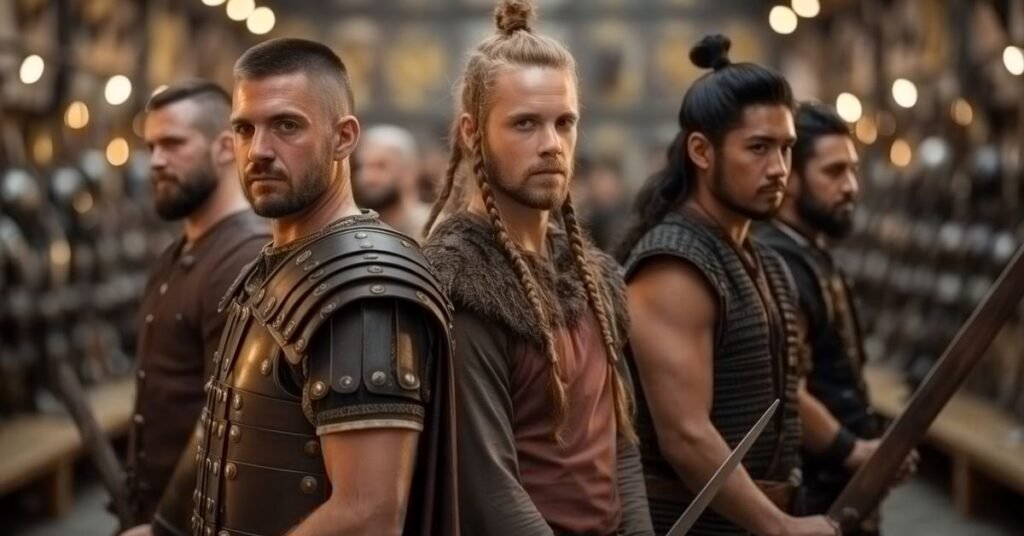 warrior haircut men