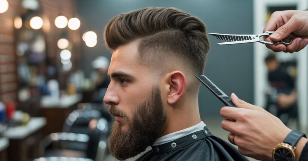 warrior haircut men