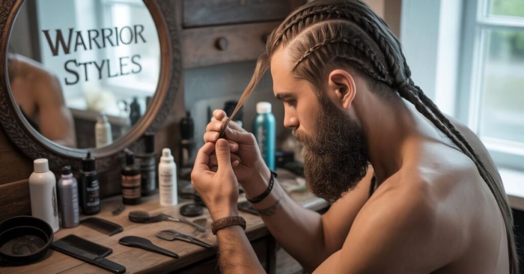 warrior haircut men