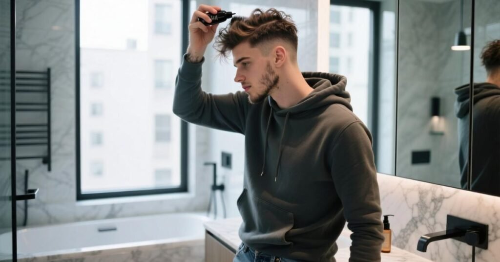 awkward stage of hair