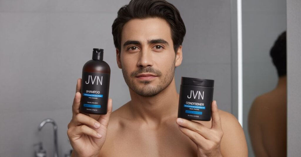 JVN shampoo and conditioner