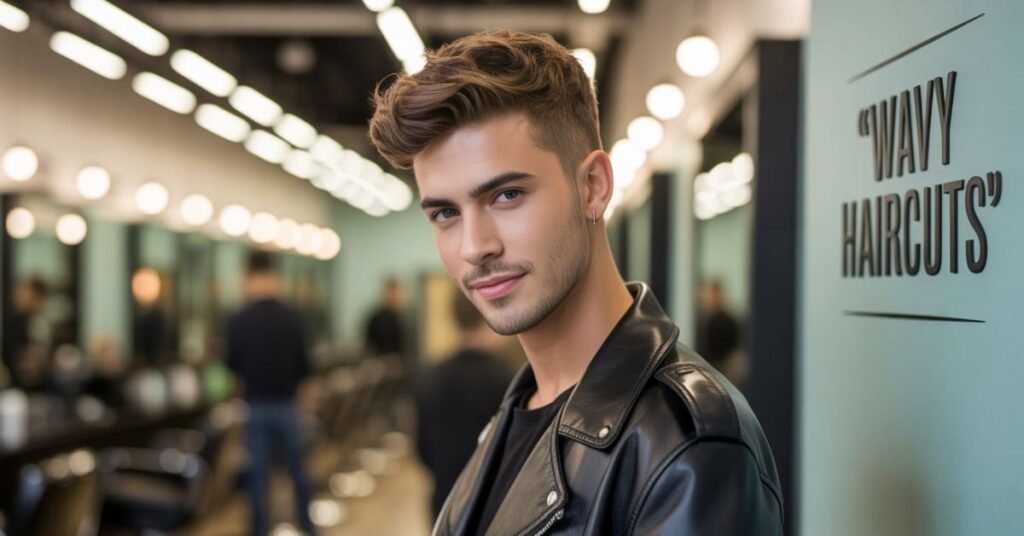 wavy haircuts men