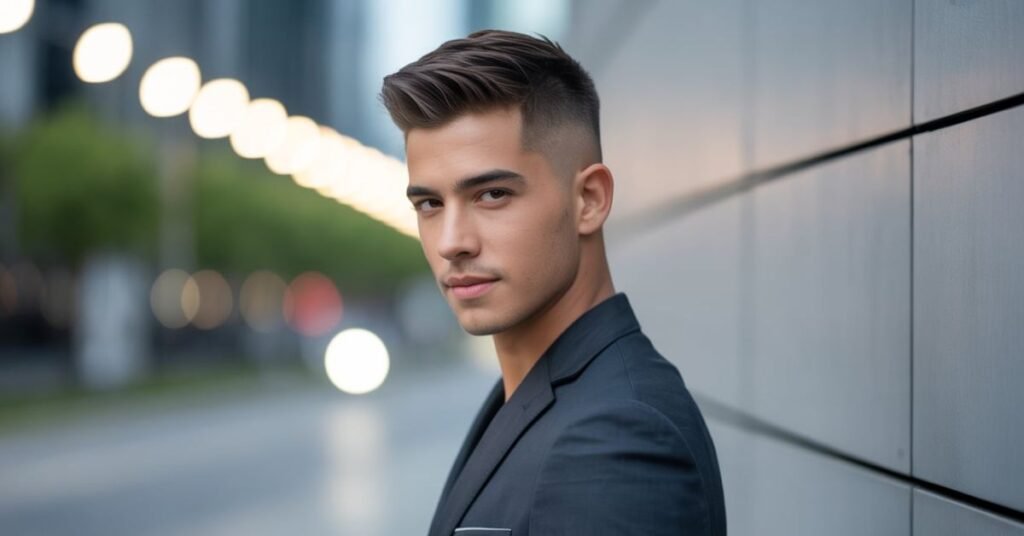 fade haircut men