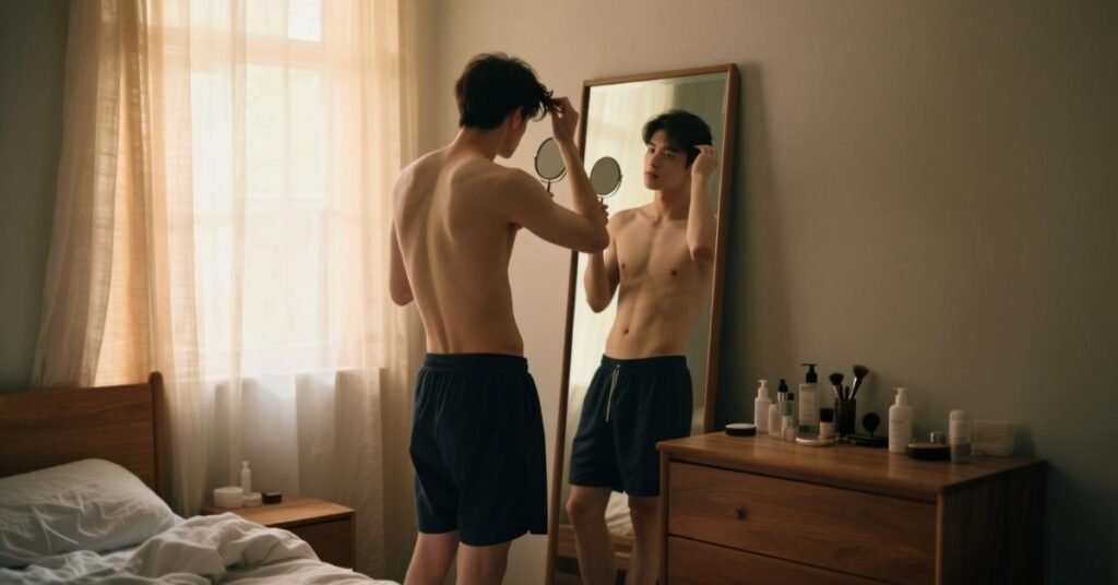 awkward stage of hair