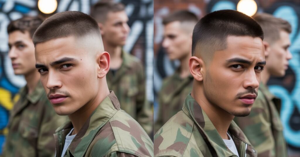 men's military haircut styles