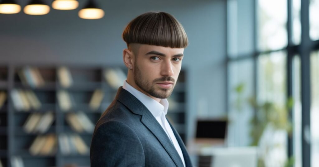 bob haircut men