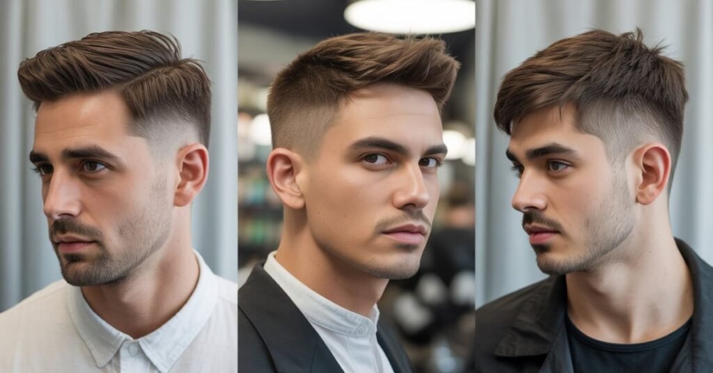 men's wedge haircut