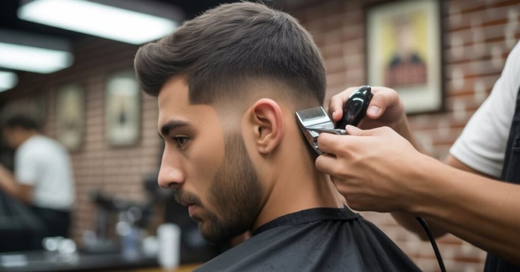 men haircuts from the back