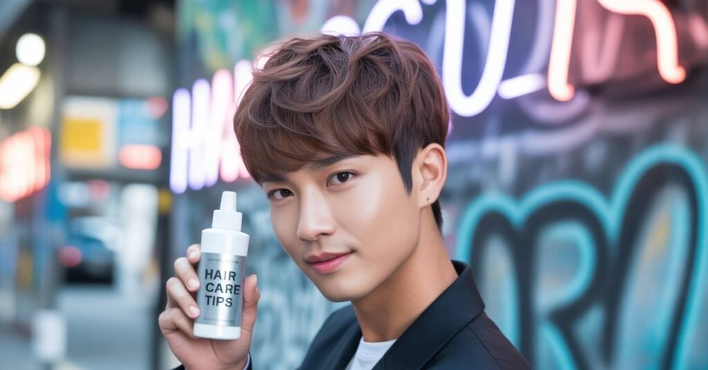 kpop haircut for men