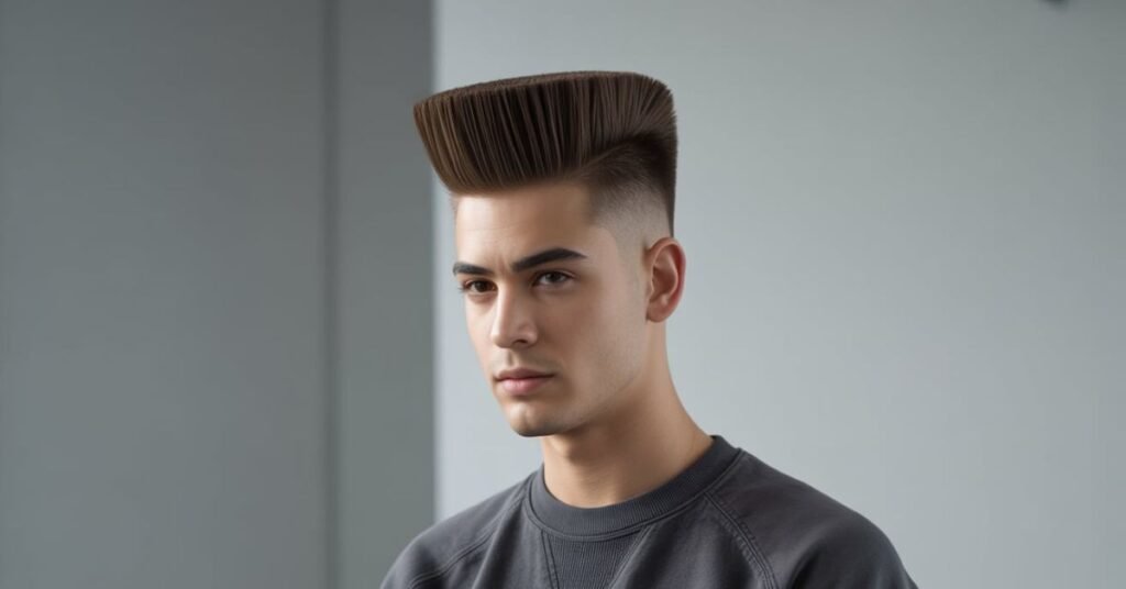 flattop haircut men