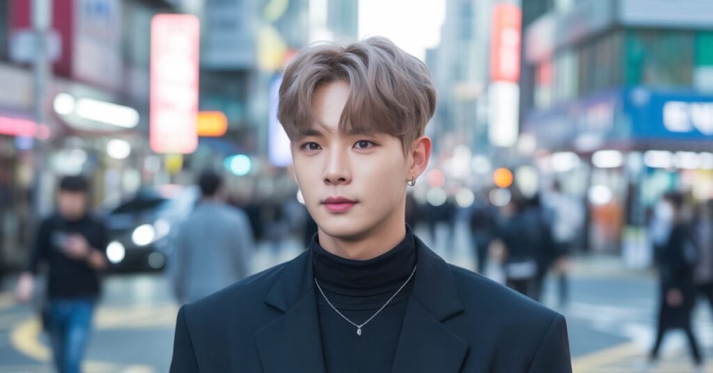 kpop haircut for men