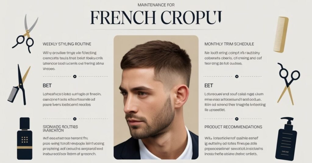 French haircut men