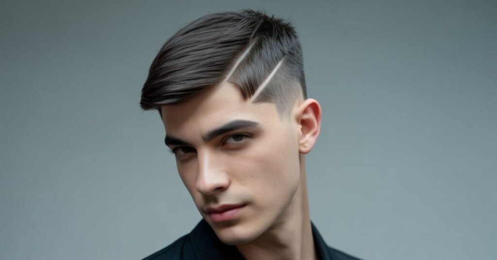 men's wedge haircut