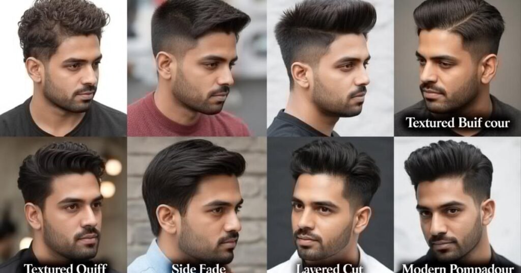 Indian men's haircut