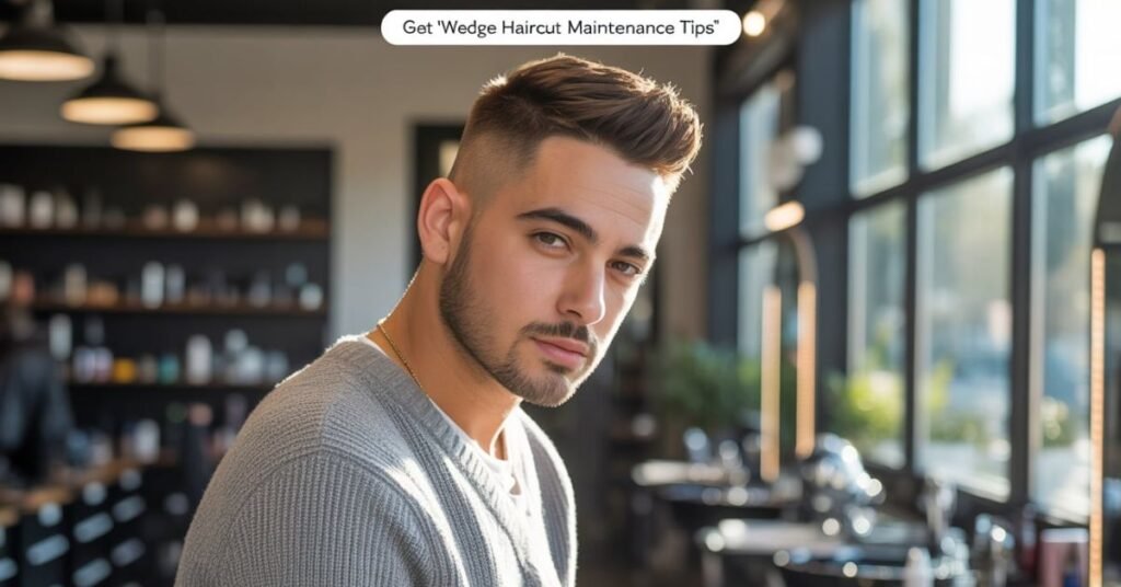 men's wedge haircut
