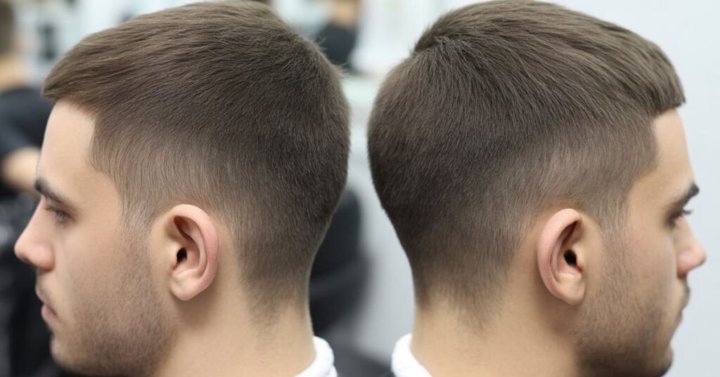 men's wedge haircut