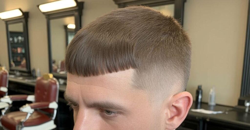 Caesar haircut men