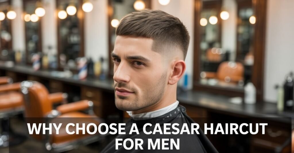 Caesar haircut men