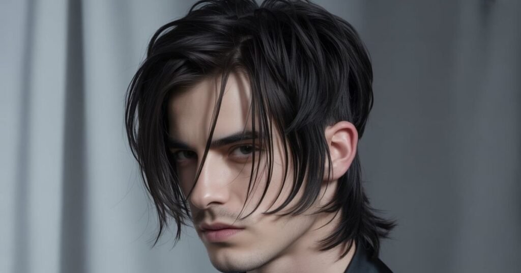 goth men haircut