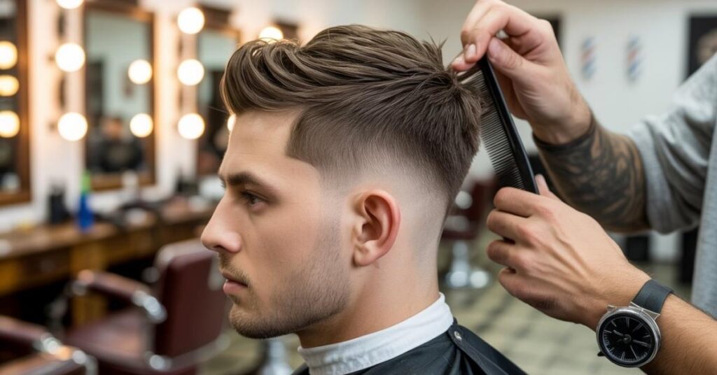 men's high fade haircut