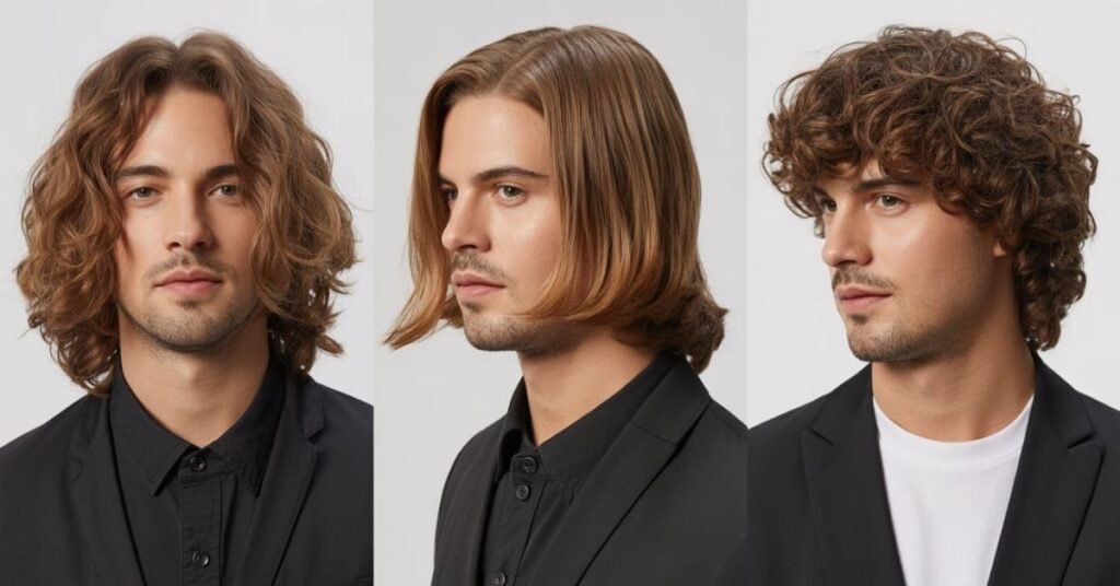 oval face shape haircuts men