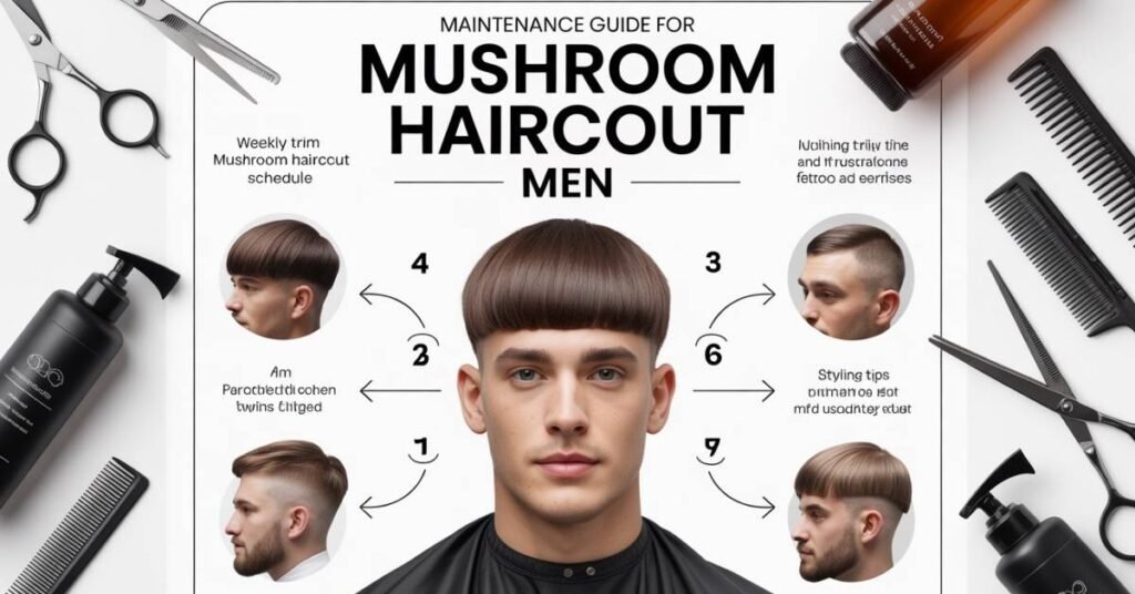 mushroom haircut men