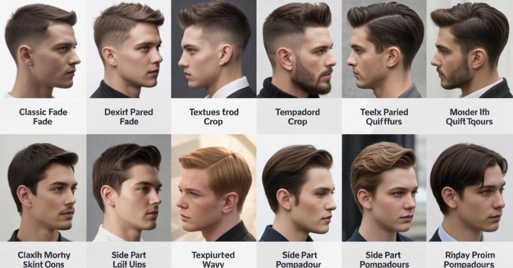 light skin men's haircuts