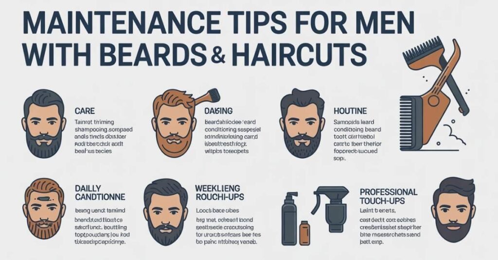 men with beards haircuts