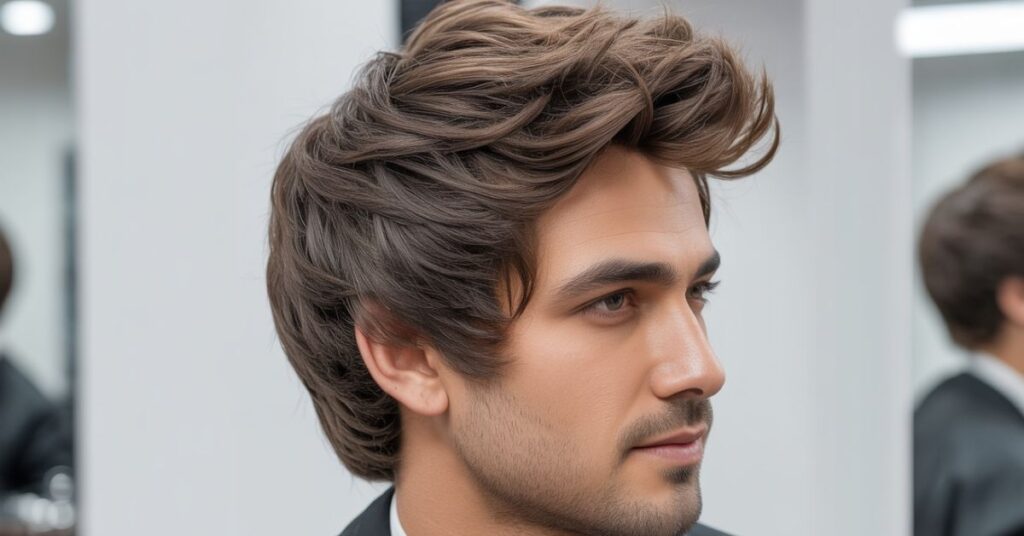 haircuts for fluffy hair men
