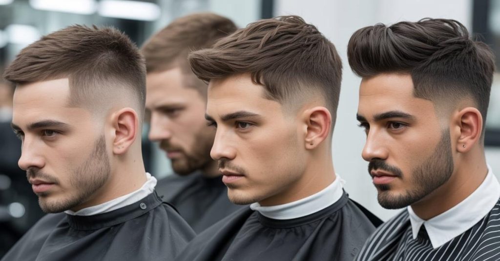 square haircut men