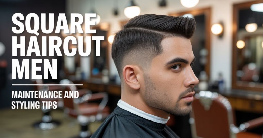 square haircut men
