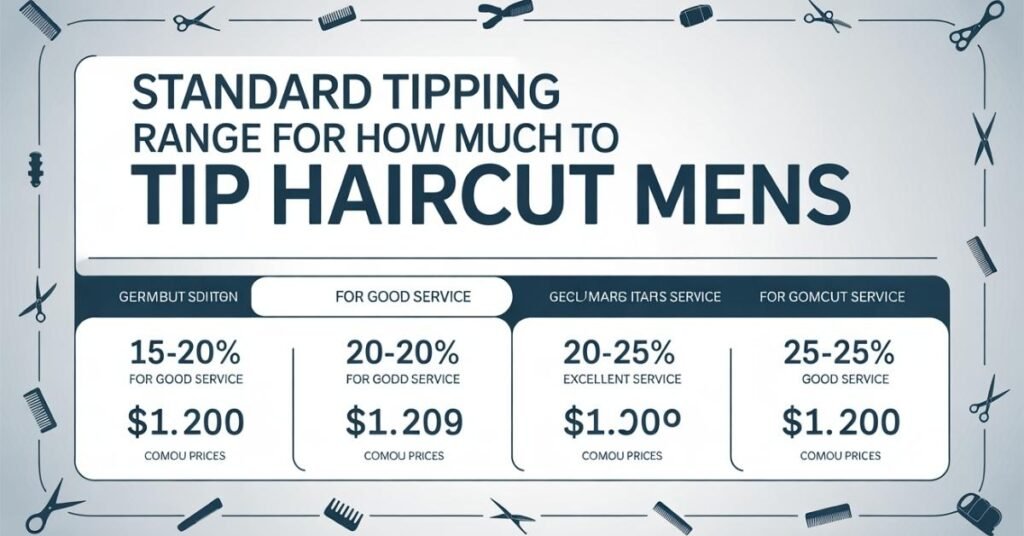 how much to tip haircut men's
