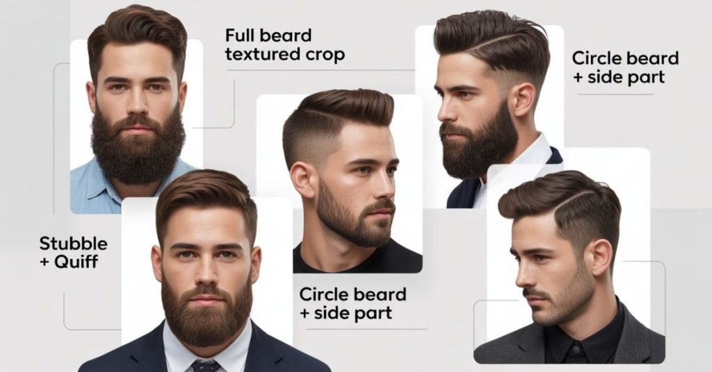 haircuts for oblong faces men