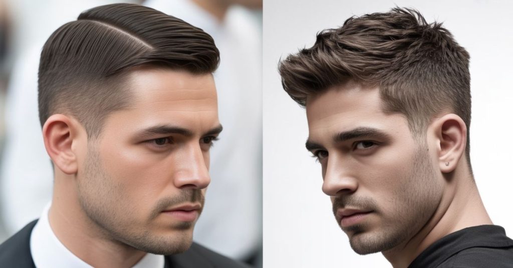 conservative men's haircut