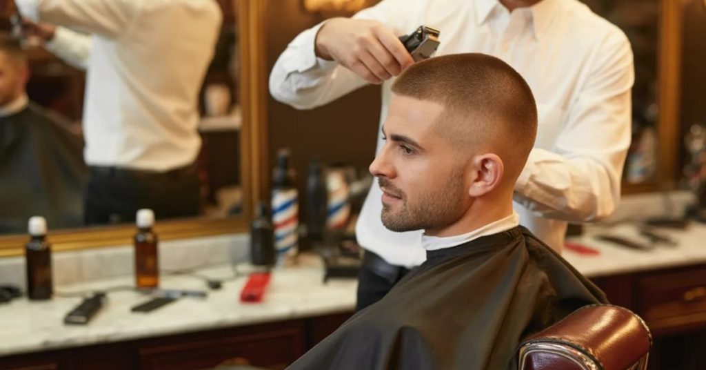number 1 haircut men