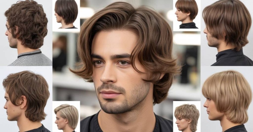 haircuts for oblong faces men