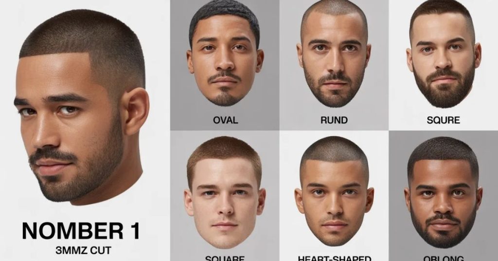 number 1 haircut men