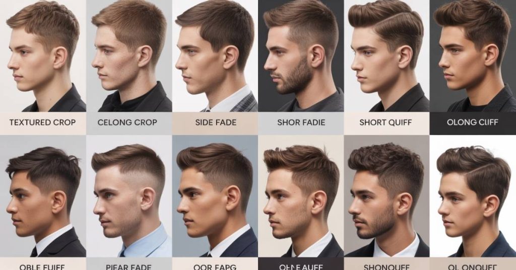 haircuts for oblong faces men