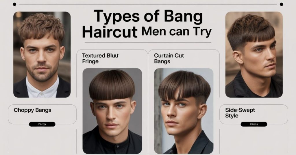 bang haircut men