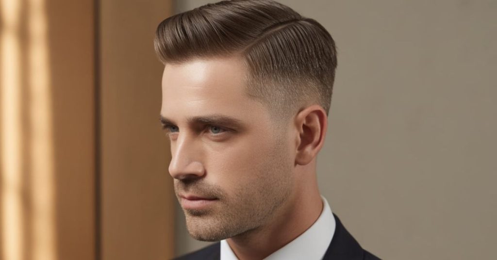 conservative men's haircut