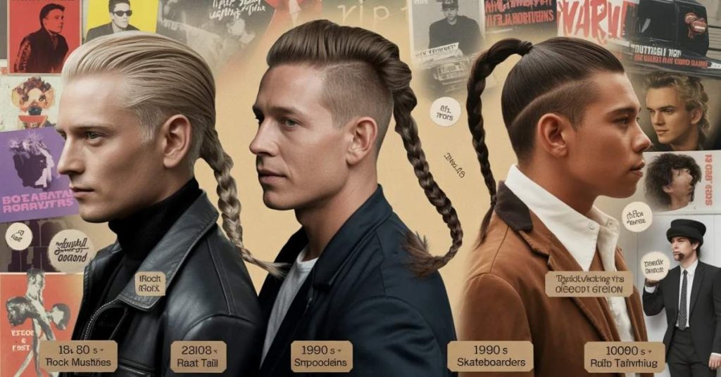 rat tail haircut men