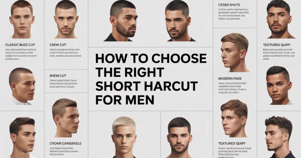 short haircut styles for men with straight hair
