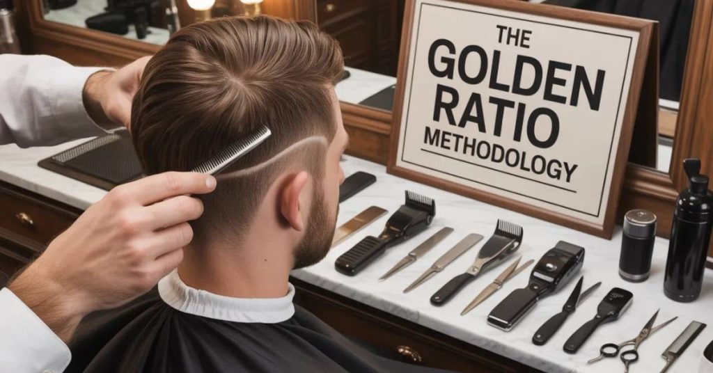 line up haircut for men