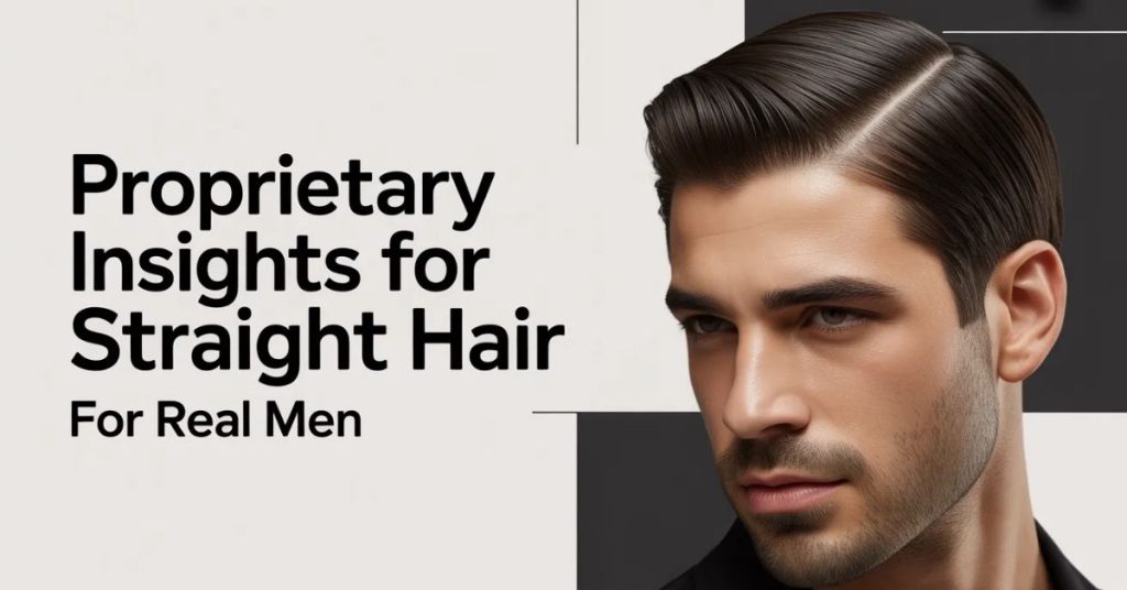 short haircut styles for men with straight hair