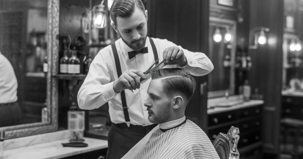1910 men's haircut