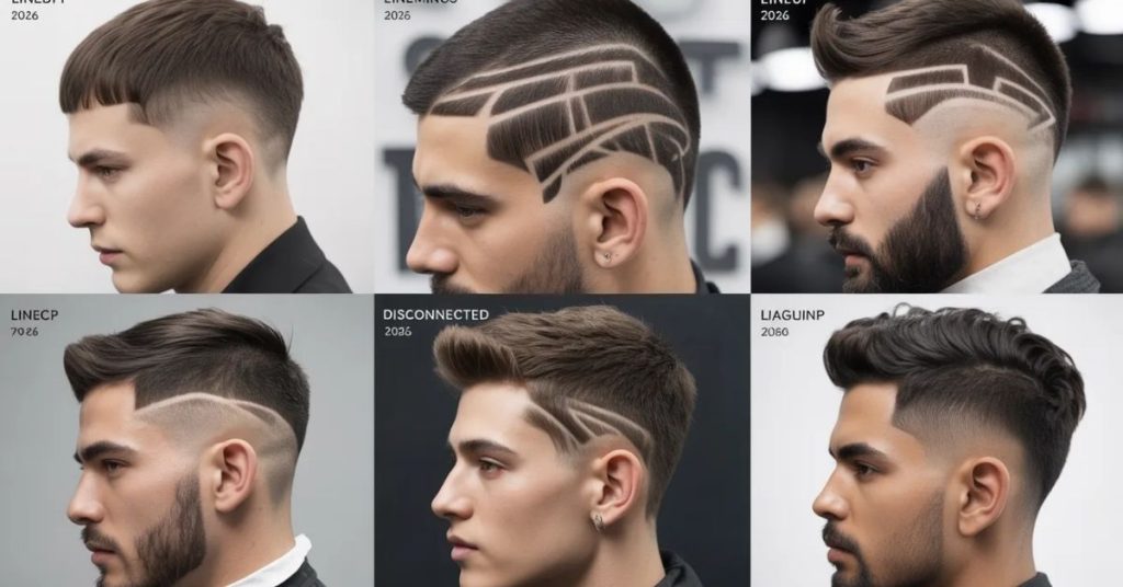 line up haircut for men