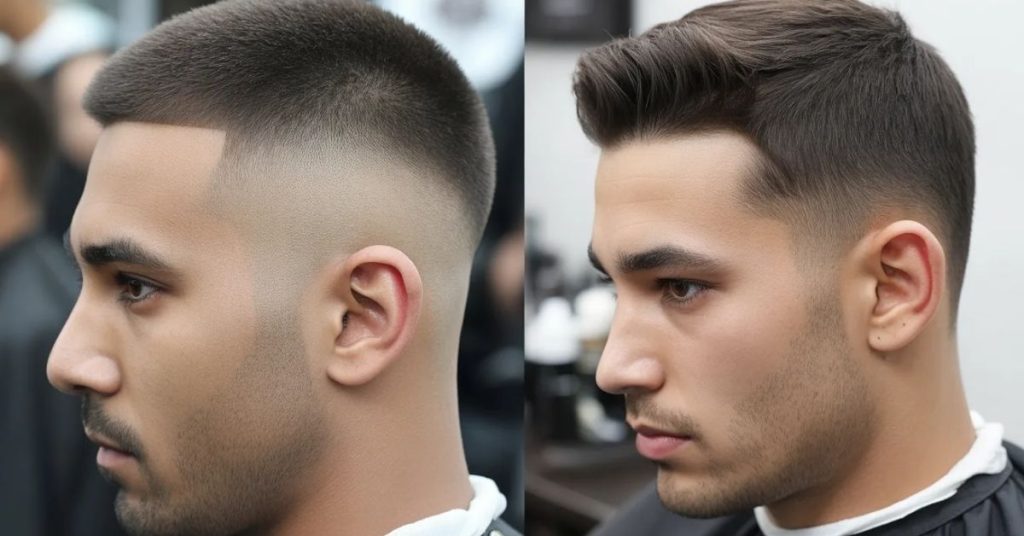 bald fade haircut men
